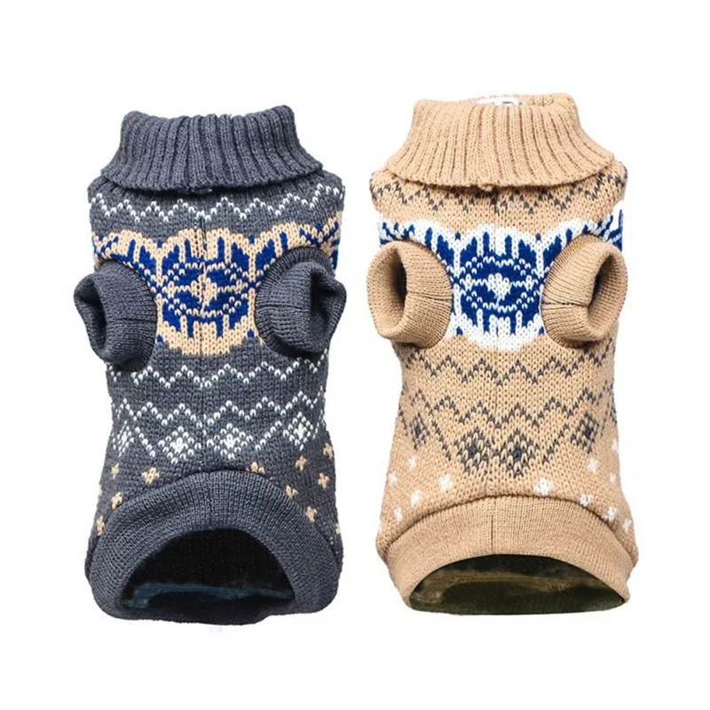 Pet Clothes Sweater Cats Winter High-quality Knitted Strong Warmth for Small Large Dogs Cats