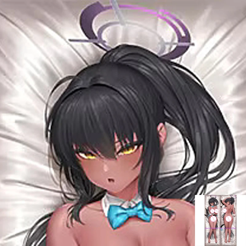 

Anime Pillow Cover Dakimakura Kakudate Karin 2 Side Printed Hugging Body Pillowcase Cushion Cover Bedding Decor