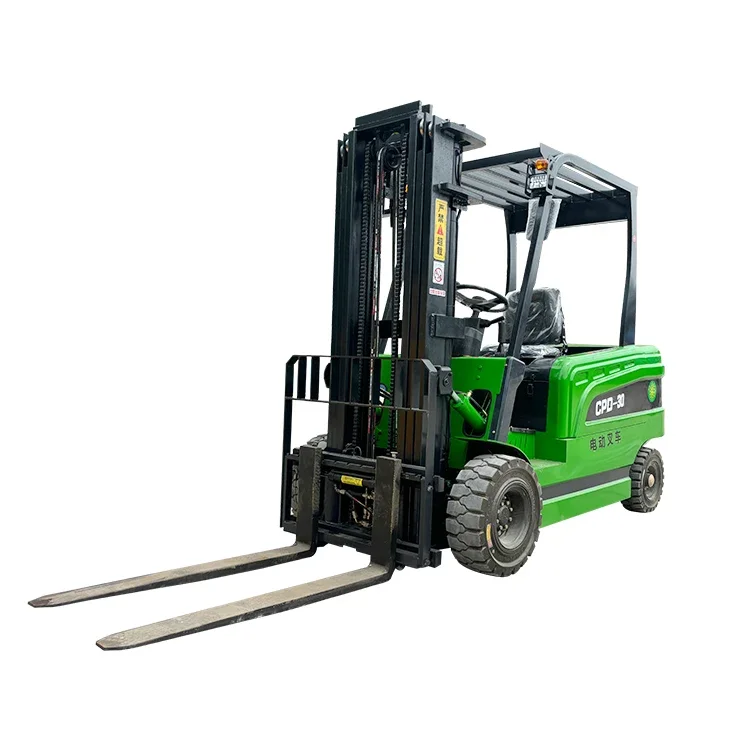 Electric forklift All terrain forklift with rainproof and waterproof 1-3 tons AC motor AC lifting tool Electric forklift