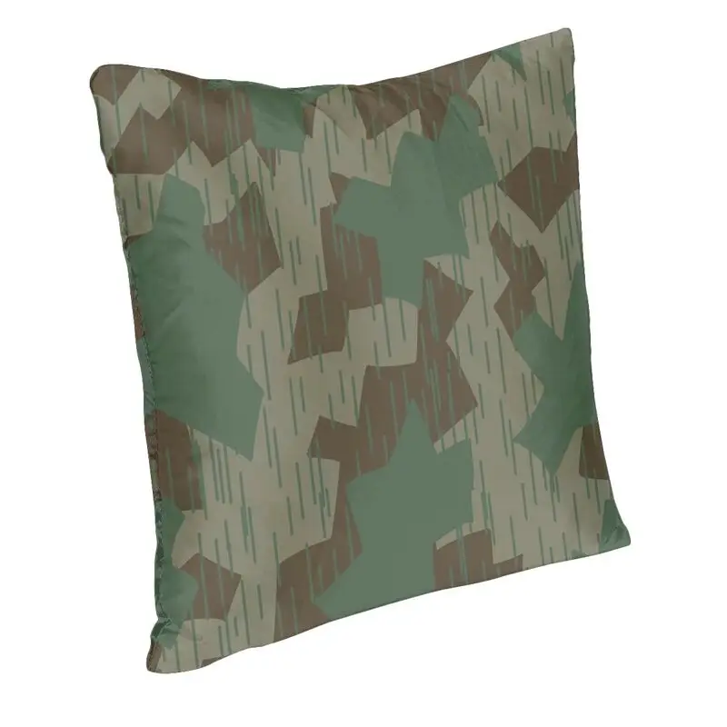 World War 2 German Camouflage Cushion Cover Sofa Decoration Military Army Camouflage Square Throw Pillow Cover 45x45cm