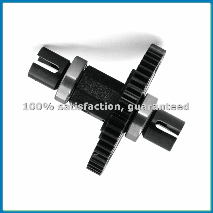 RC Car Upgrade 52T Spur Gear Assembled Center For 1/8 4WD SLEDG RC Car accessories Black-ABHG