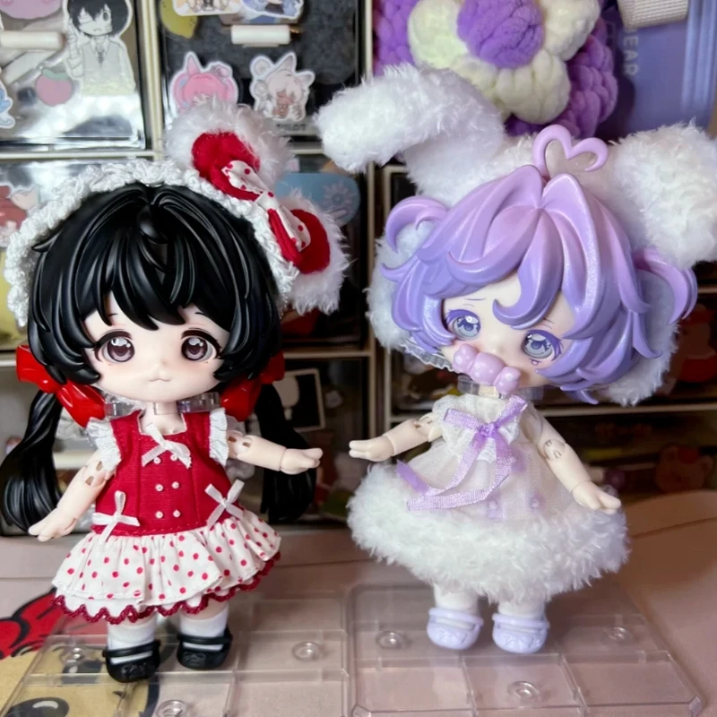 

Аутентичная Dreamy Cream Puff слепая коробка Come4free, 12-точечная шарнирная кукла со сменными нарядами, фигурка ручной работы Bjd, подарок