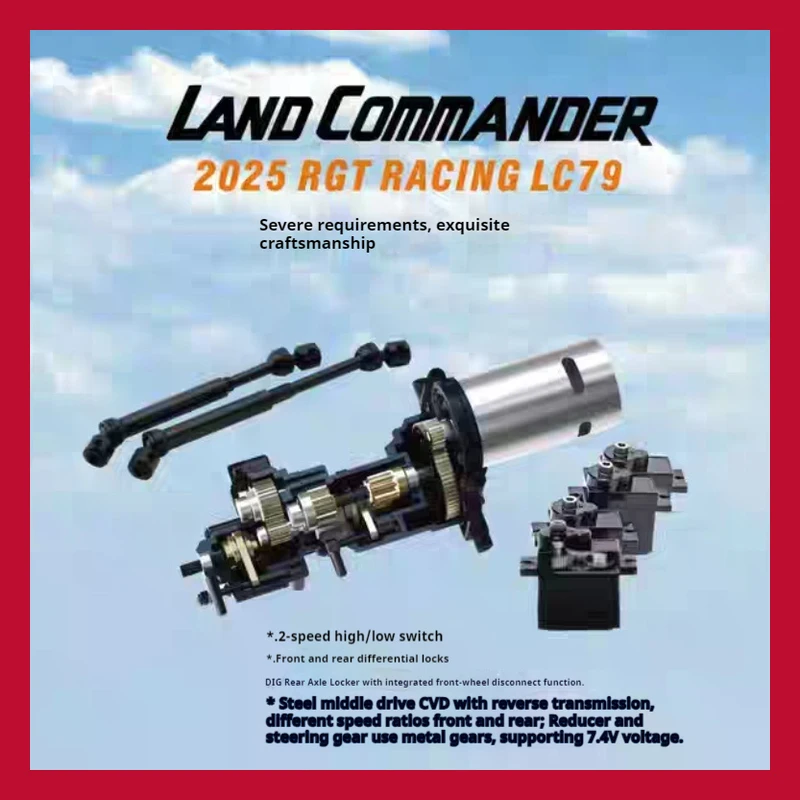 RGT EX86160 1/10 مقياس التحكم عن بعد الكهربائية على الطرق الوعرة RC سيارة محاكاة تسلق لعبة السيارة للأطفال والكبار #3