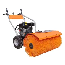 High-Efficiency Four-Wheeled Snow Melting Pusher Engine New Municipal Road Sidewalk Snowplow Bearing Core Snow Sweeper