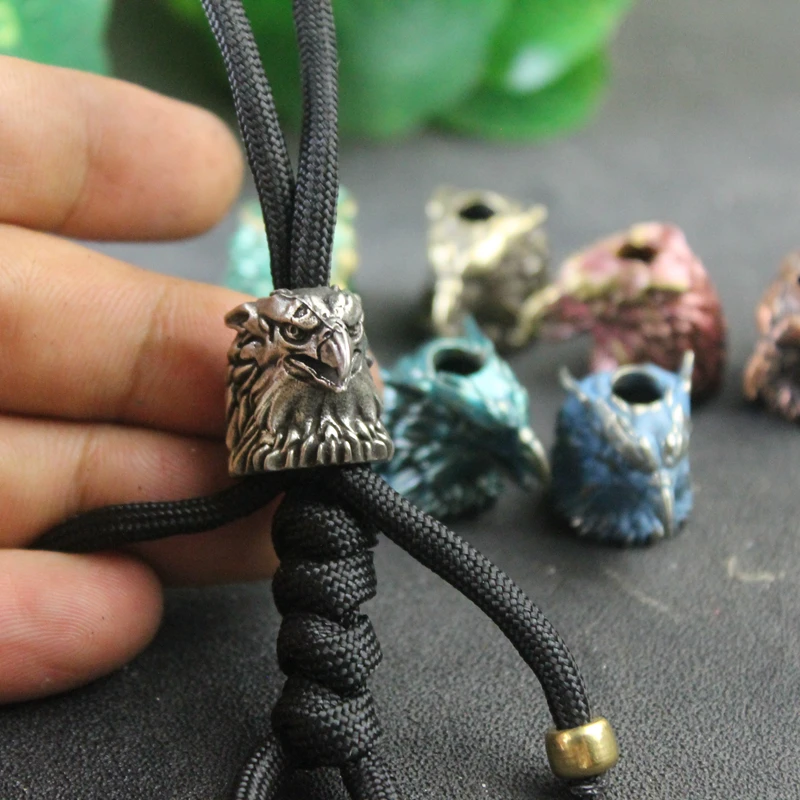 グリフィンイーグルヘッドライオンボディ真鍮ナイフビーズストラ - Body Jewelry Charms のレビューと価格