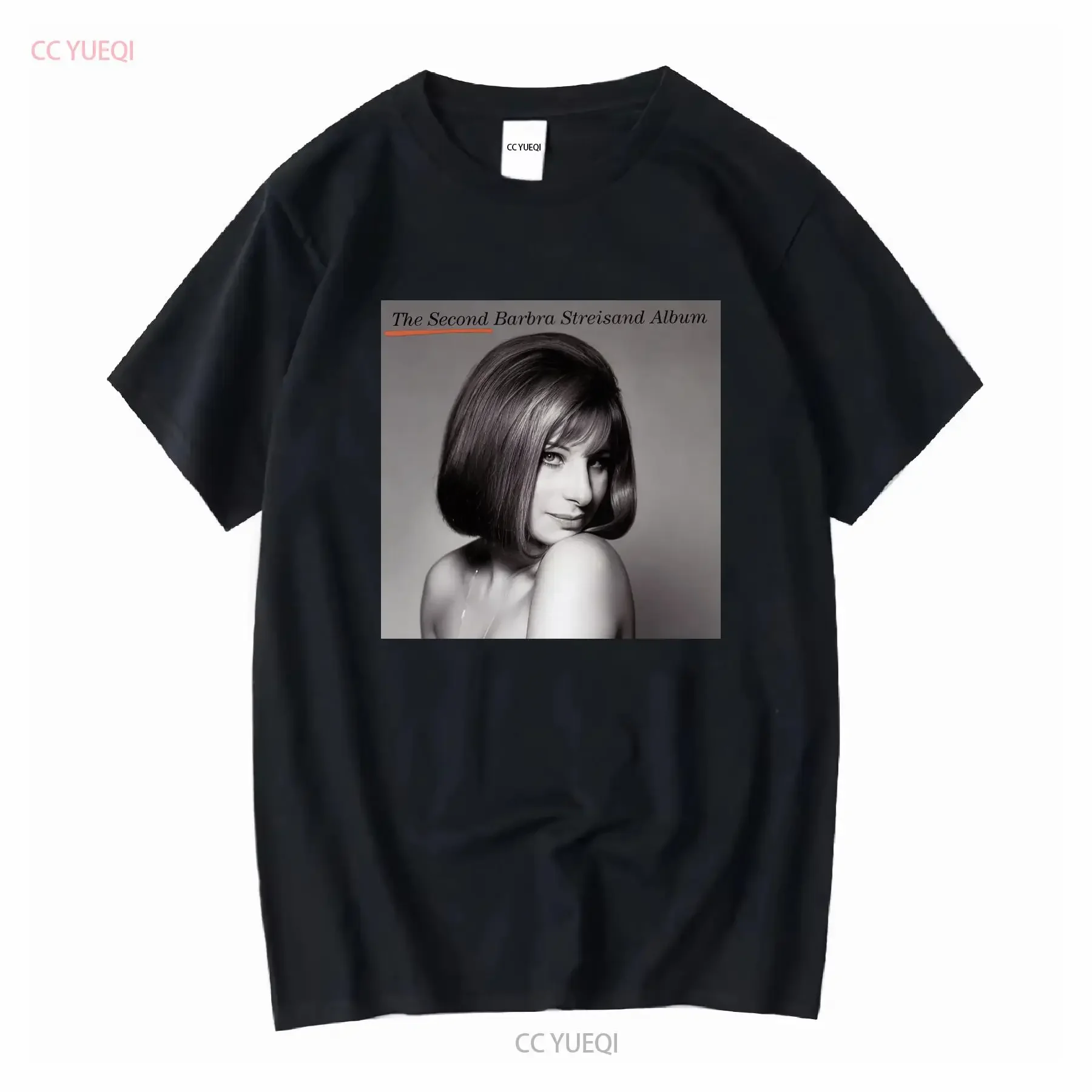 Camiseta Vintage Barbra Streisand tallas completas S 2345Xl vintage lavada Unisex gráfico ligeramente transpirable ropa de calle suave y elegante