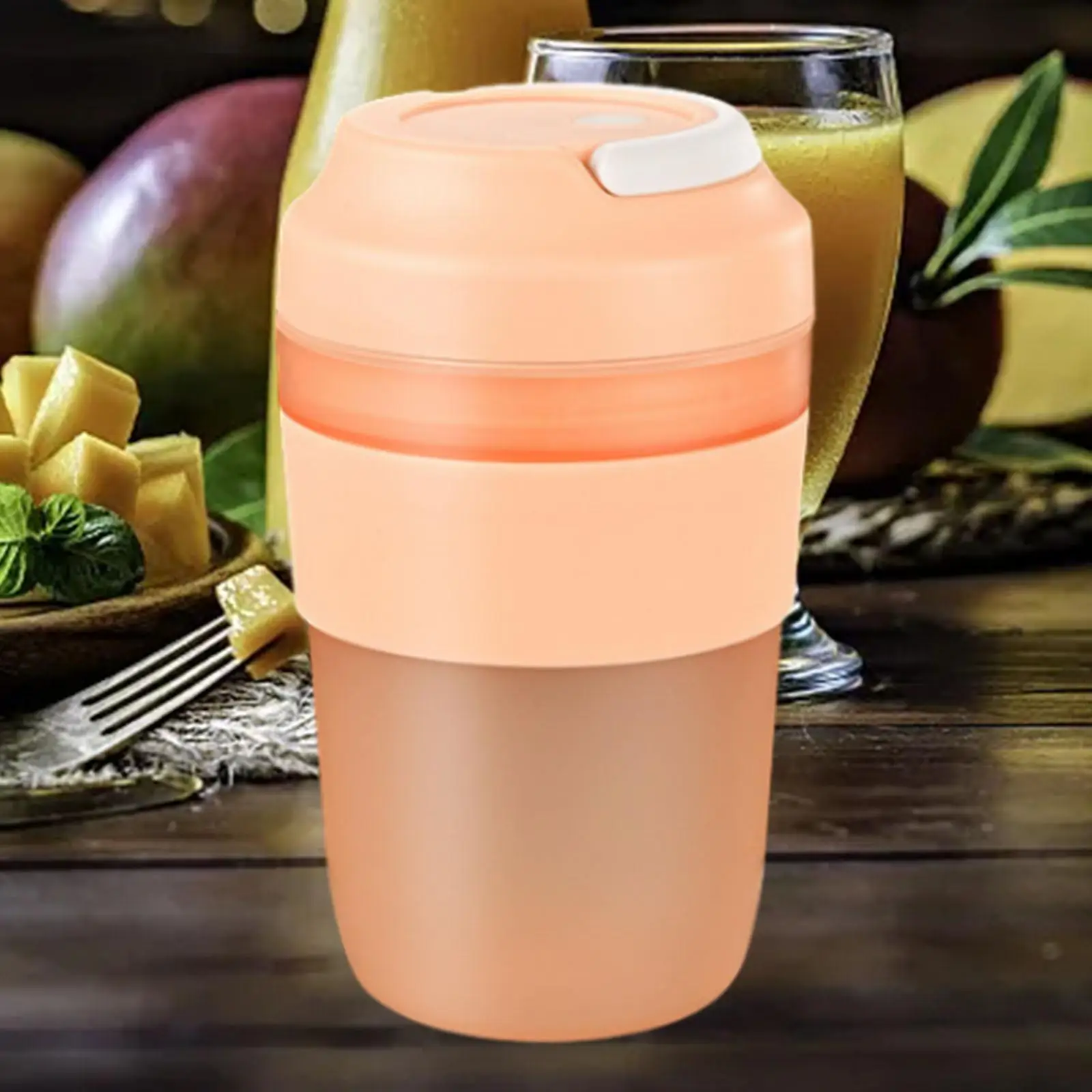 ポータブルブレンダー電動ジューサーカップ 400 ミリリットルハンドヘルドフレッシュジューサーマシンミキサー