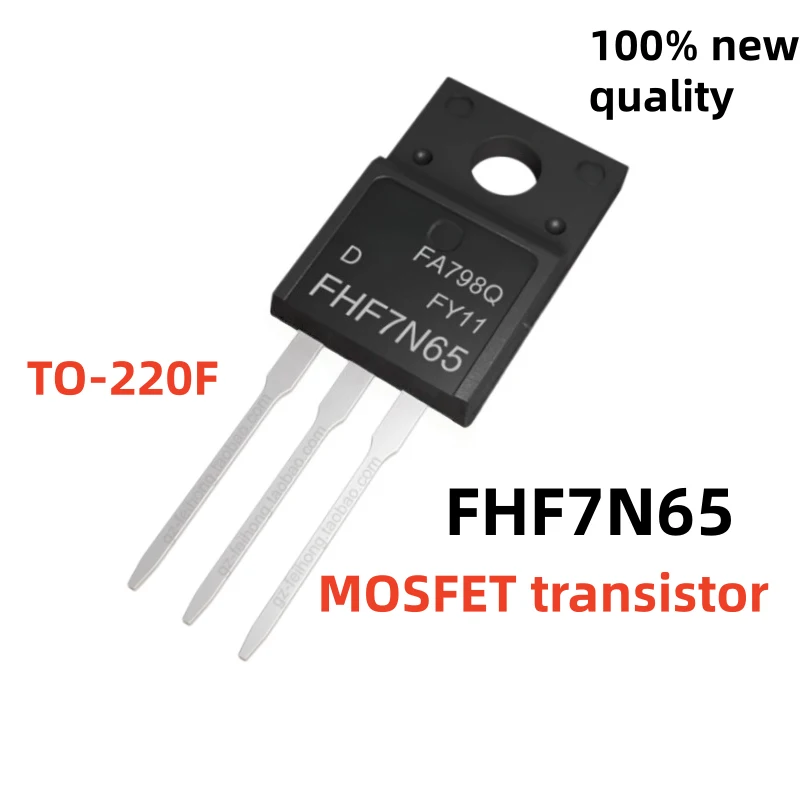 10/Pcs FHF5N60 F5N60 FHF8N60 FHF15N60 FHF20N60 FHF10N60 TO-220F FHF7N60 FHF12N60 FHF7N65 7N65 MOSFET transistor