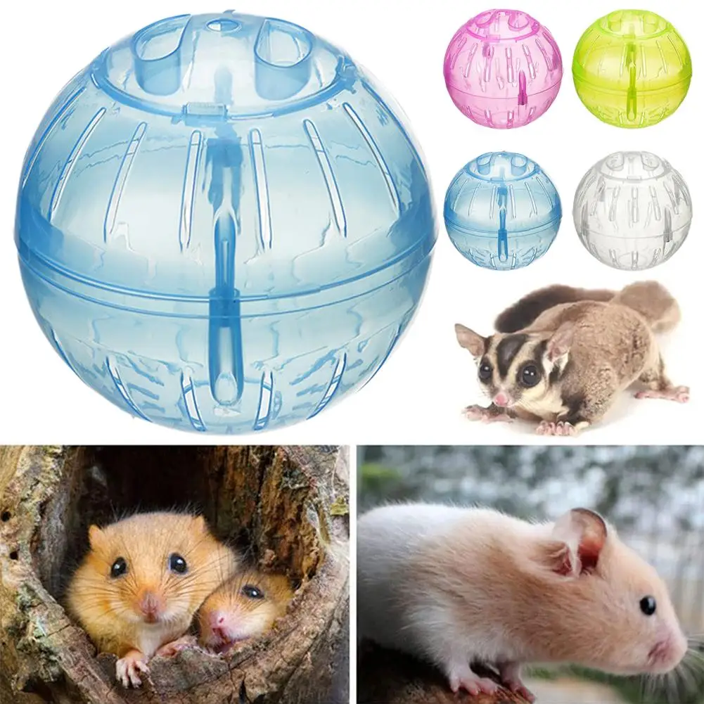 1/4 Stück Transparentes Acryl Hamster-Laufrad Ausbruchsicher Kleines Sicheres Tragbares Leichtgewichtiges Multifunktionales Haustier-Käfig-Design – Detail 12