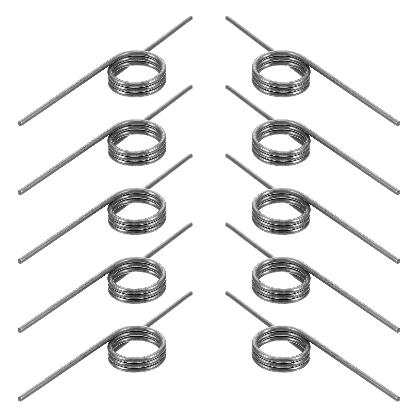 

10 шт. торсионных пружин для ремонта крышек мусорных баков, сверхмощные стальные пружины, быстрая установка, запасная часть для кухонных шкафов и мусорных контейнеров