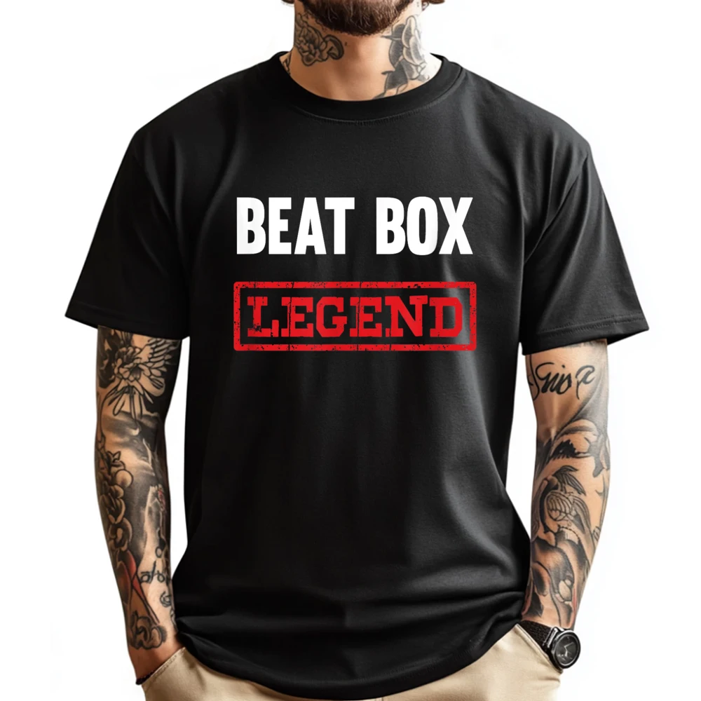 

Beatbox Legend Beatboxing Beatboxer Oversized T Shirt Summer Christmas Graphic Cotton Short Sleeve Classic
