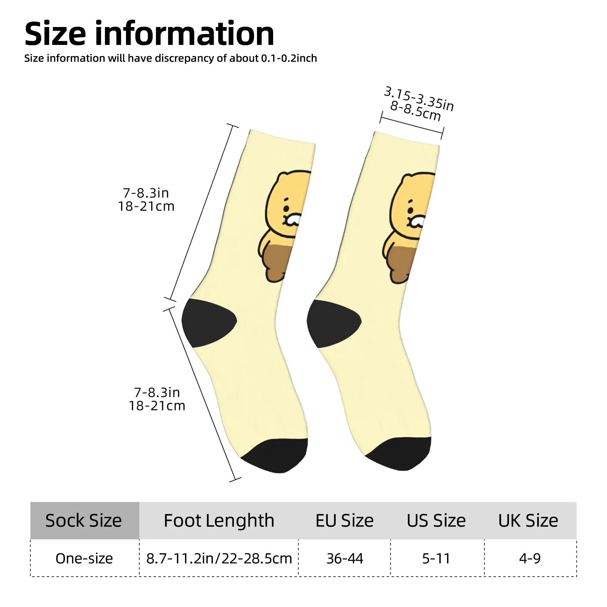 K-akaos f-friends choonsiks meias masculinas meias de alta qualidade na moda inverno skate anti deslizamento design meias presente