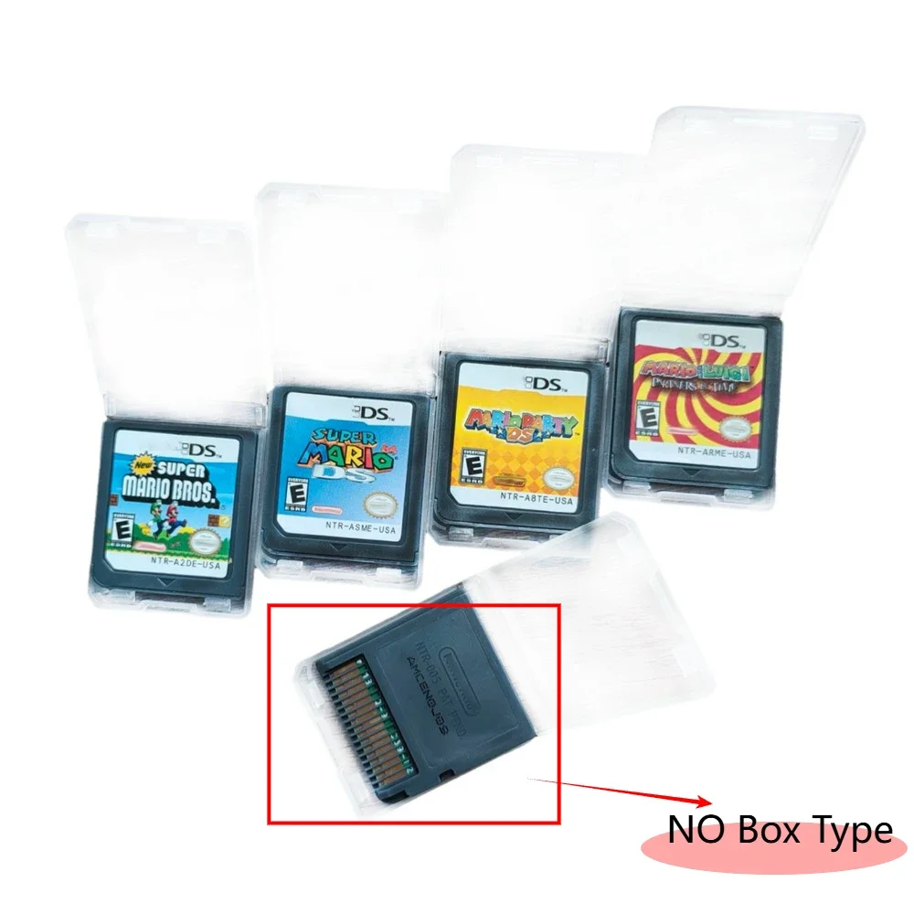 미국 마리오 시리즈 DS 게임 카드 싱글 카드 카트리지 박스 게임 카드 게임 컬렉션 소년 선물 NDS NDSL 3DS 2DS용