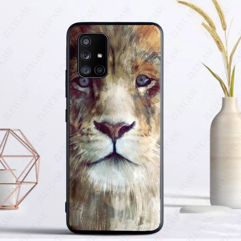 Wolf tiger lion donkey deer Phone Cover For samsung Galaxy A53 A52 A13 A14 A21S A22 A23 A24 A32 A33 A34 A40 A50 A51 A71 A73 case