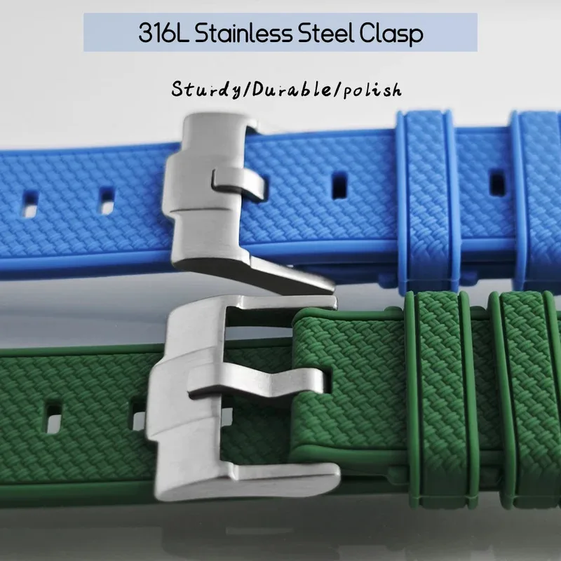 لأوميغا Speedmaster Moonwatch سيماستر غواص 300 متر سيليكون ملون حزام ساعة اليد المطاط الطبيعي منحني نهاية حزام الساعات 20 مللي متر