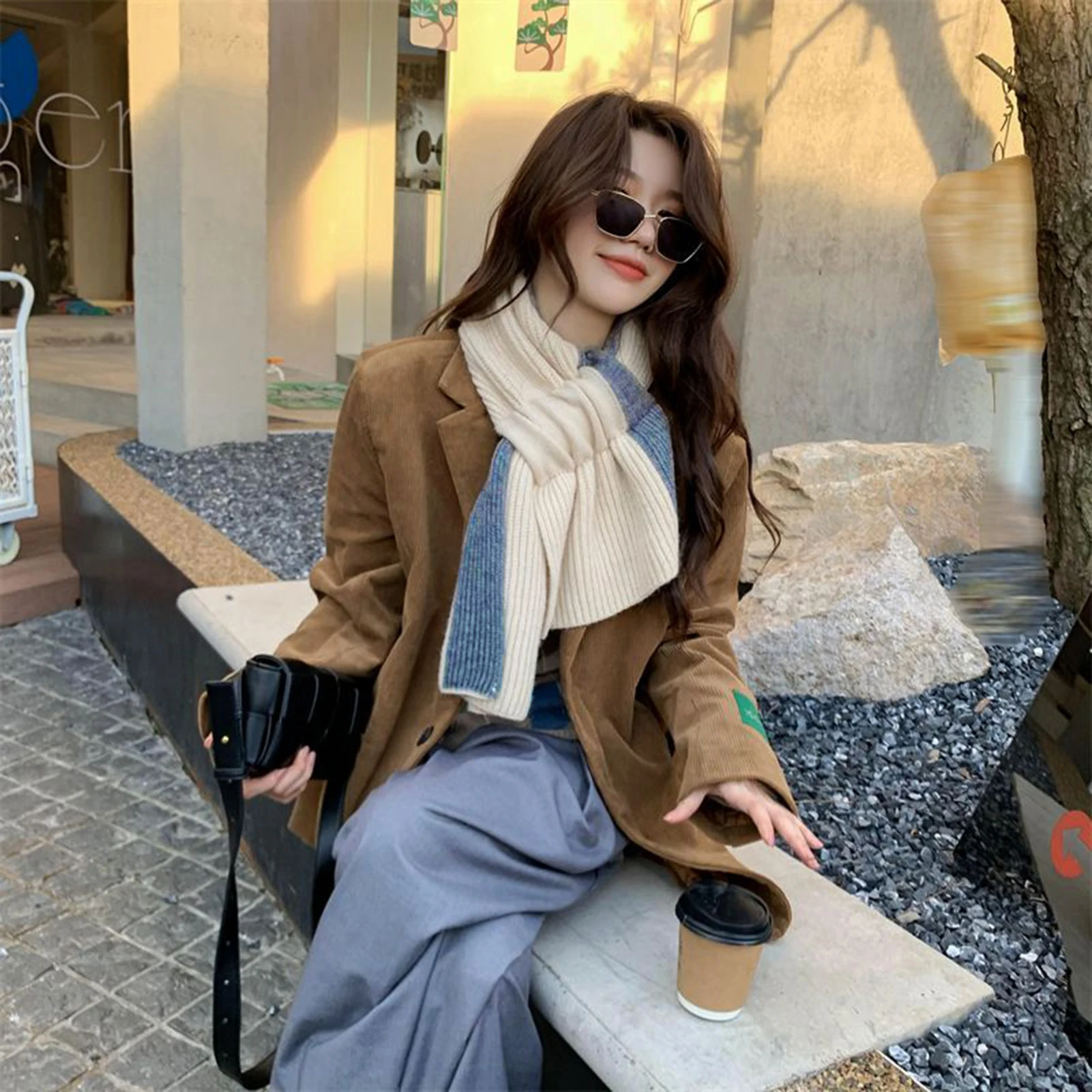 

Женские двухцветные шарфы: утолщенные, длинные, широкие, для свадьбы, ужина, путешествий, вечеринок