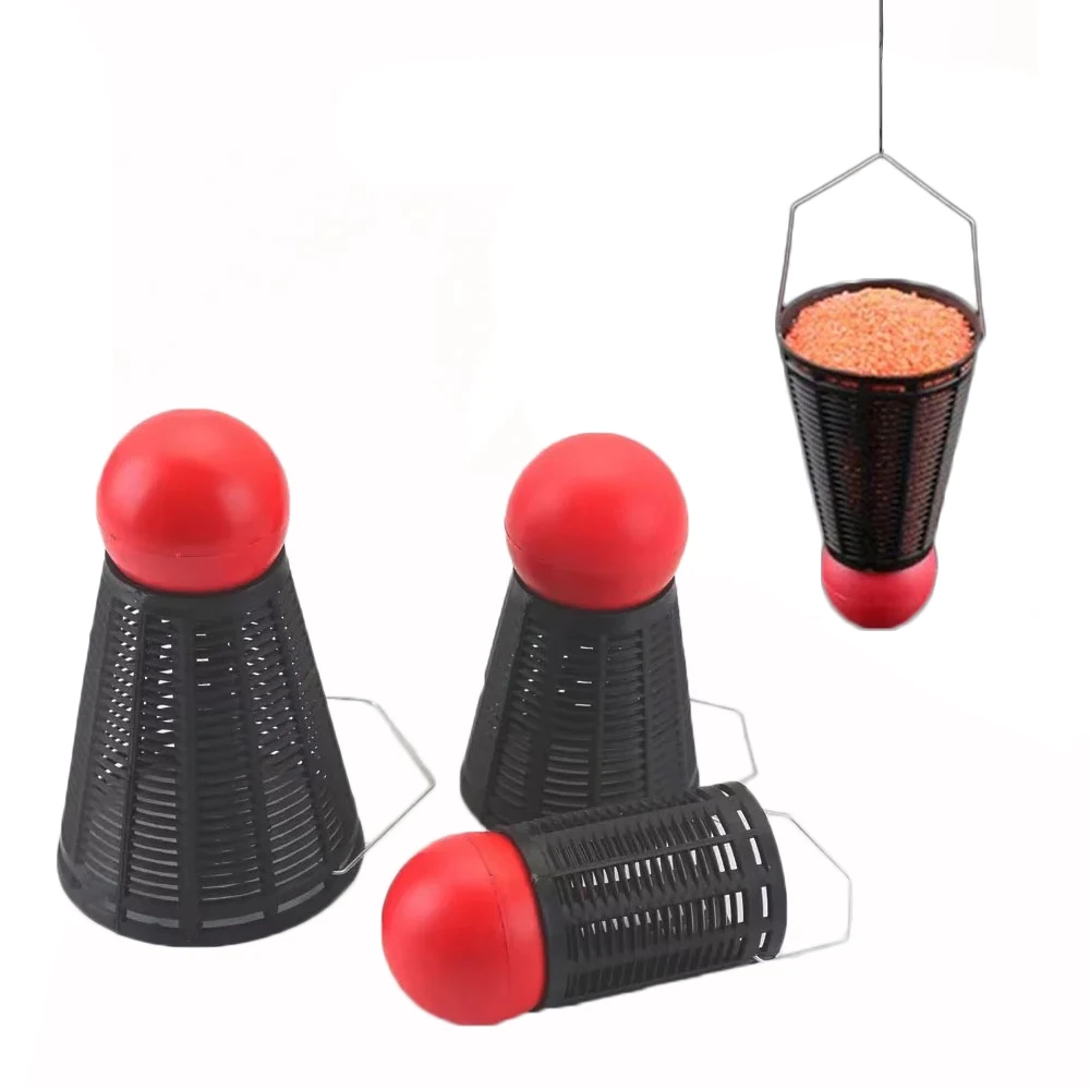 

1/3pcs Fishing S M L Size Bait Cage Float Ball Lure Thrower Holder Method Feeder Basket Cage Carp Fish Tackle Tool Accessories