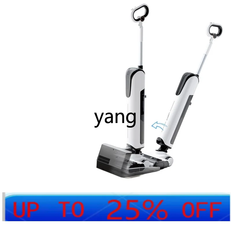 lCX  Lying Flat Edge Cleaning Suction Mop All-in-One Machine Drying Clouds