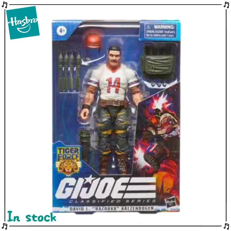 Figura de Anime Original de Hasbro G.I.JOE, Lanzacohetes Bazooka, Modelo Coleccionable