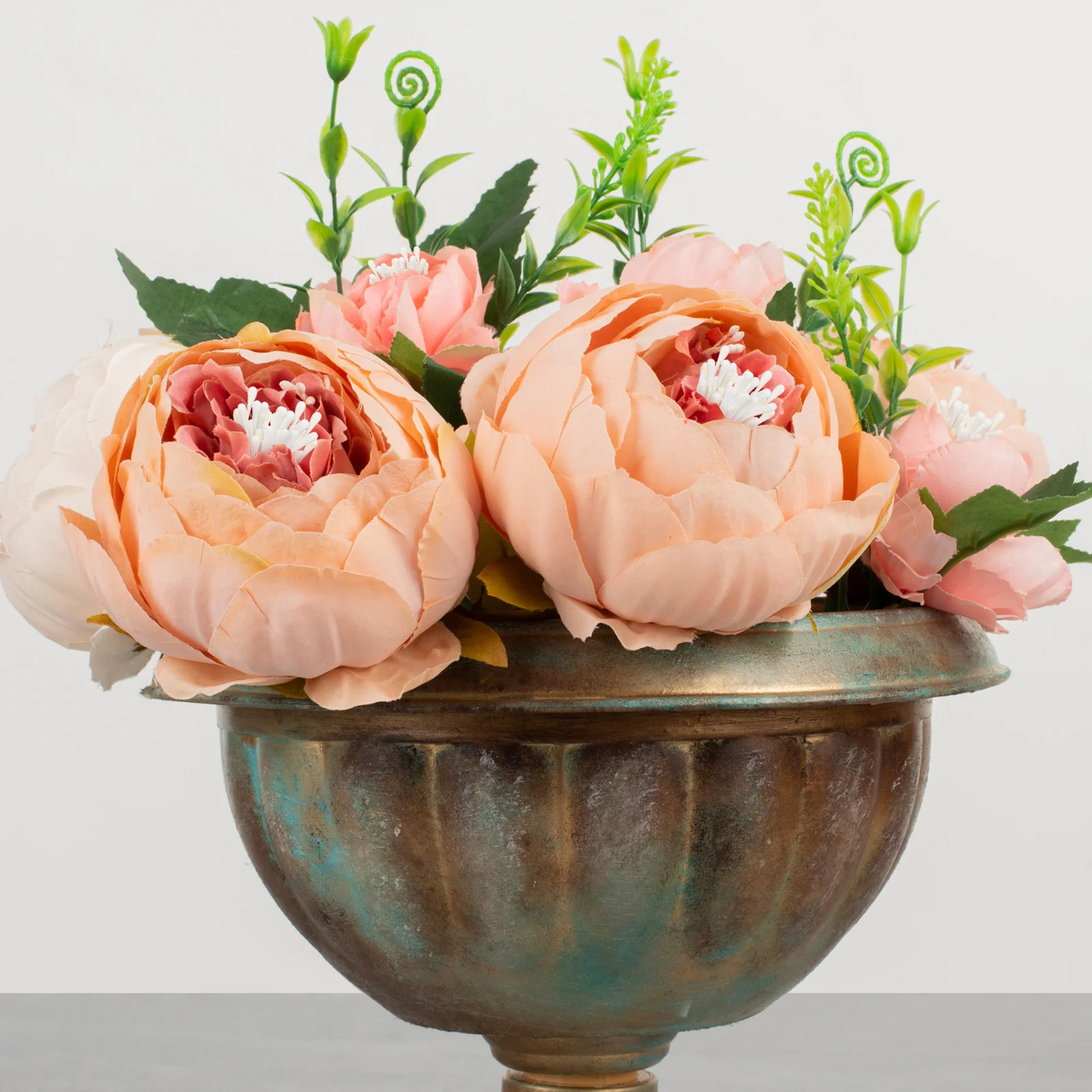 

400Pcs Artificial Pearl Stamens Double-Ended Floral Buds for Flower Making Craft Gift Decoration Flower Floral