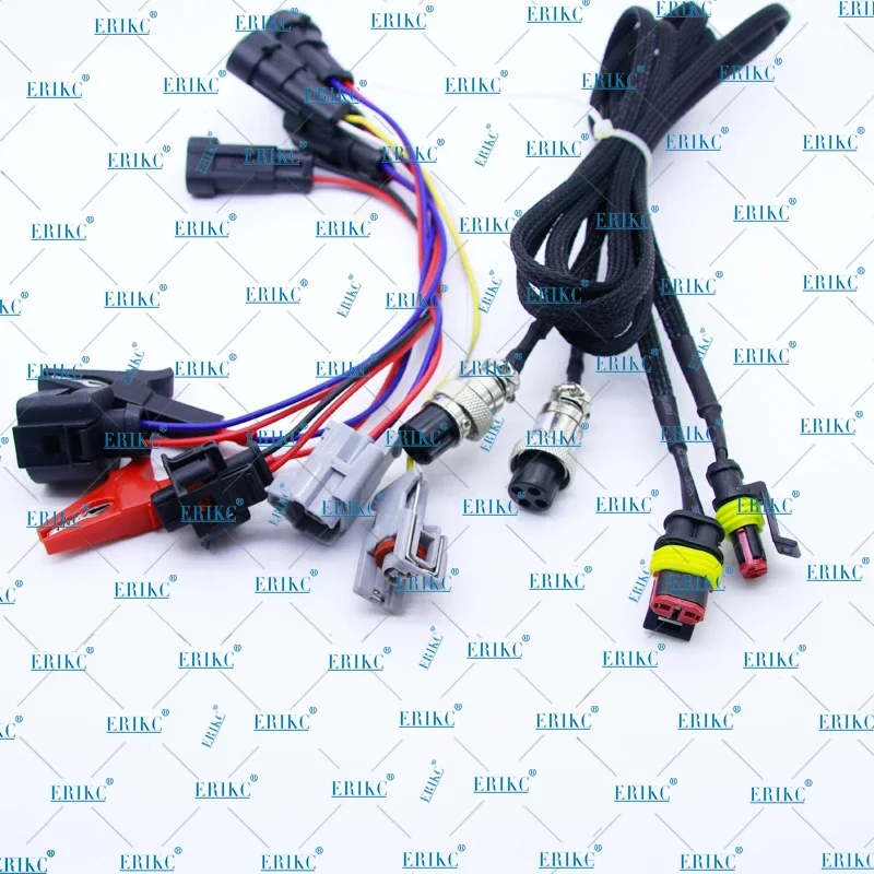 Common Rail Injector Wiring Cable E1024034 Diesel Injection Tester Drive Wire Plug E1024035 For Bosch Denso Delphi