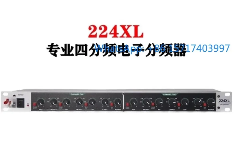 224XL Professional 2/3/4 Frequency Division High School subwoofer Electronic Divider