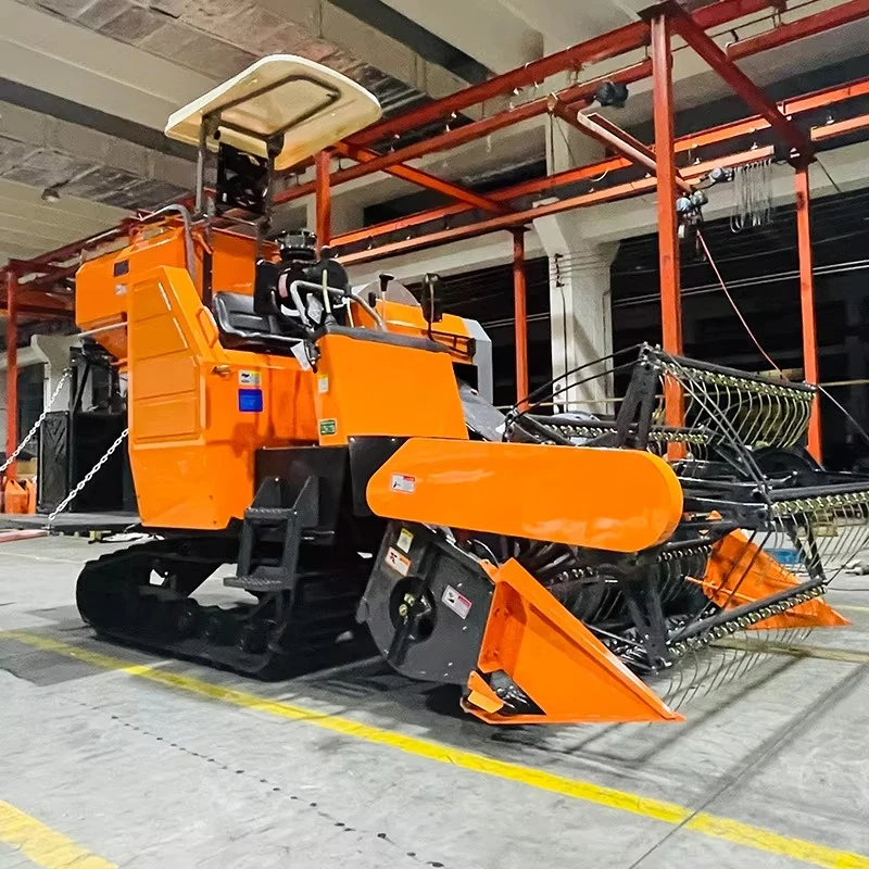 Combine Harvester Mini - Combine Harvester Mini Paddy Harvester High