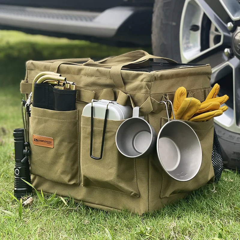 Outdoor Kit Storage Box Camping Storage Large Capacity Portable Picnic Upgrade