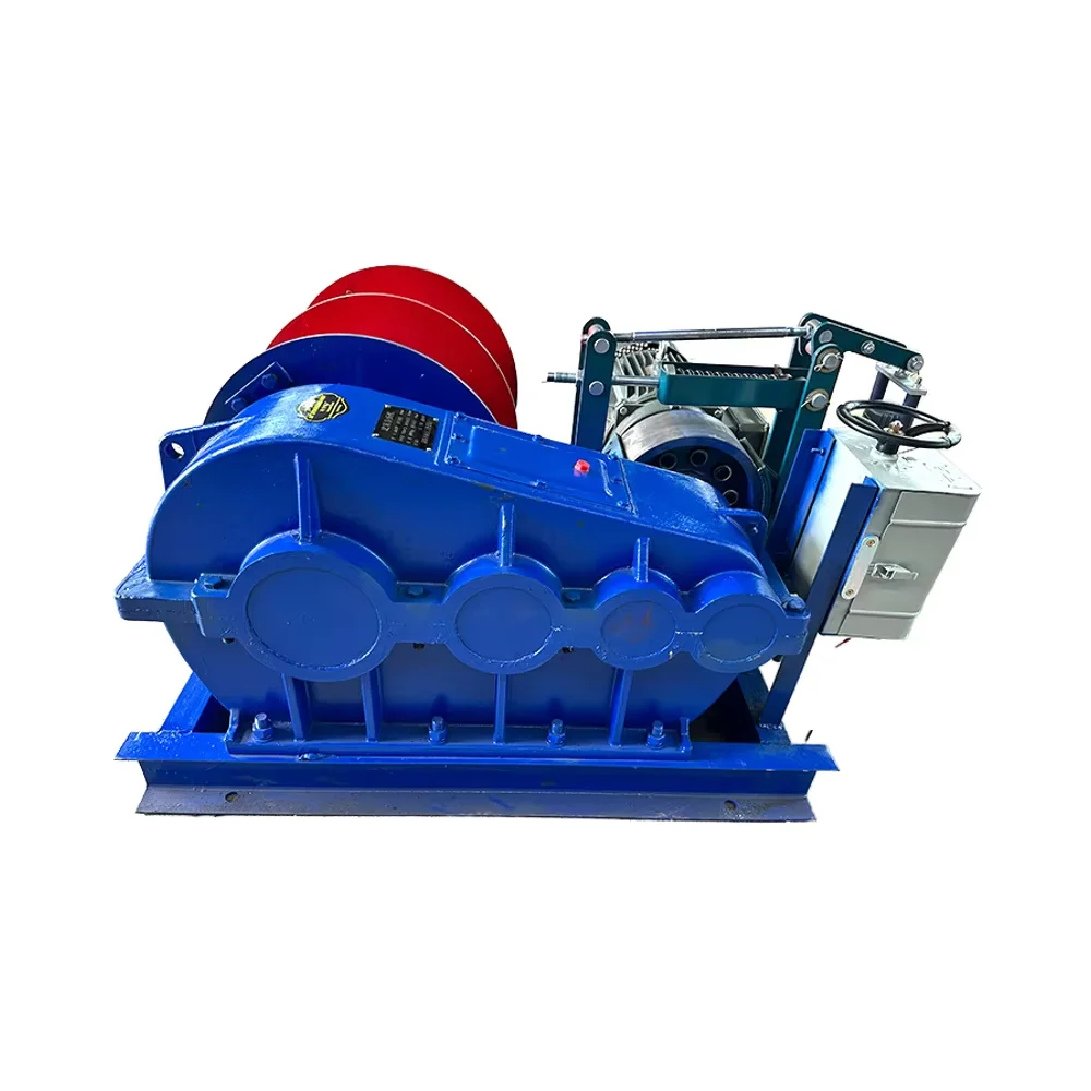 

Speed-adjustable Winch. Used for Both Lifting and Towing Winches with Double-drum Steel Wire Ropes. Heavy-duty Durable Winch.