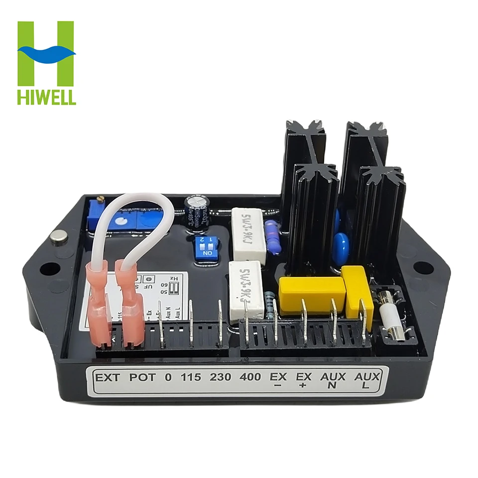 Imagem -02 - Regulador de Tensão Automático Estabilizador de Excitação para Gerador Diesel Sincro Part Avr Bl4u