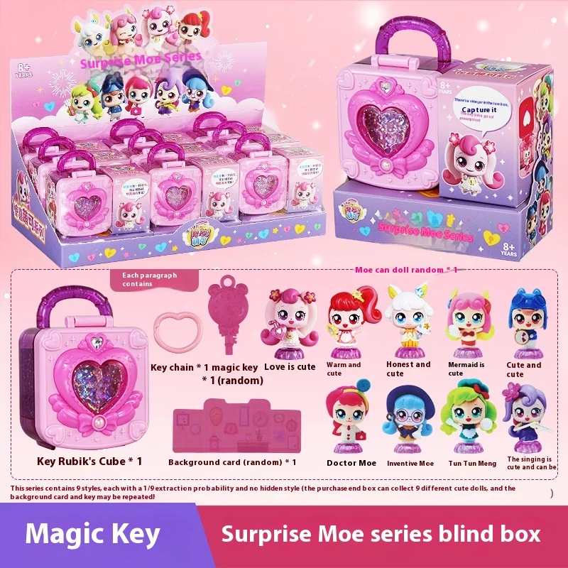 New Catch Teenieping Anime Figure Scatola misteriosa Chiave magica Stagione Scatola cieca Action Figure Regalo di compleanno carino per giocattoli per bambini
