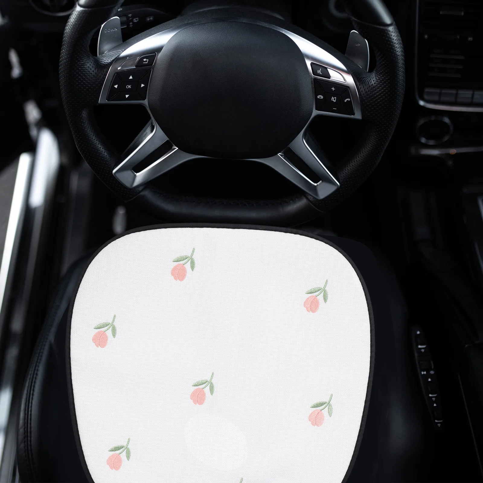 

Seat Cushion Car Auto Protector Cover Supplies Office Chair Interior Pad Cotton Linen Pads Cushions Decor