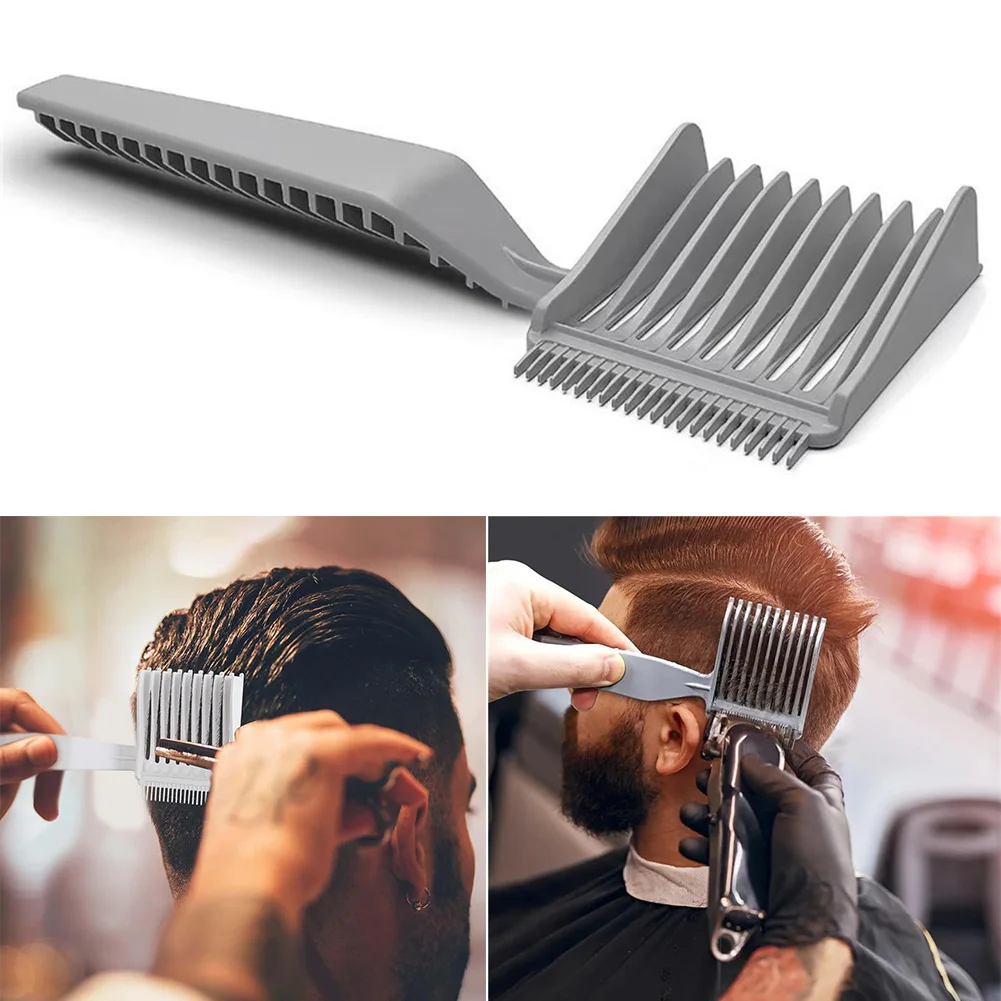 1/2PCS Fade Comb Blending Comb Barber Hair Comb Multi-Function Hair Cutting Combs Clipper Combs Men Professional Salon Hair Tool