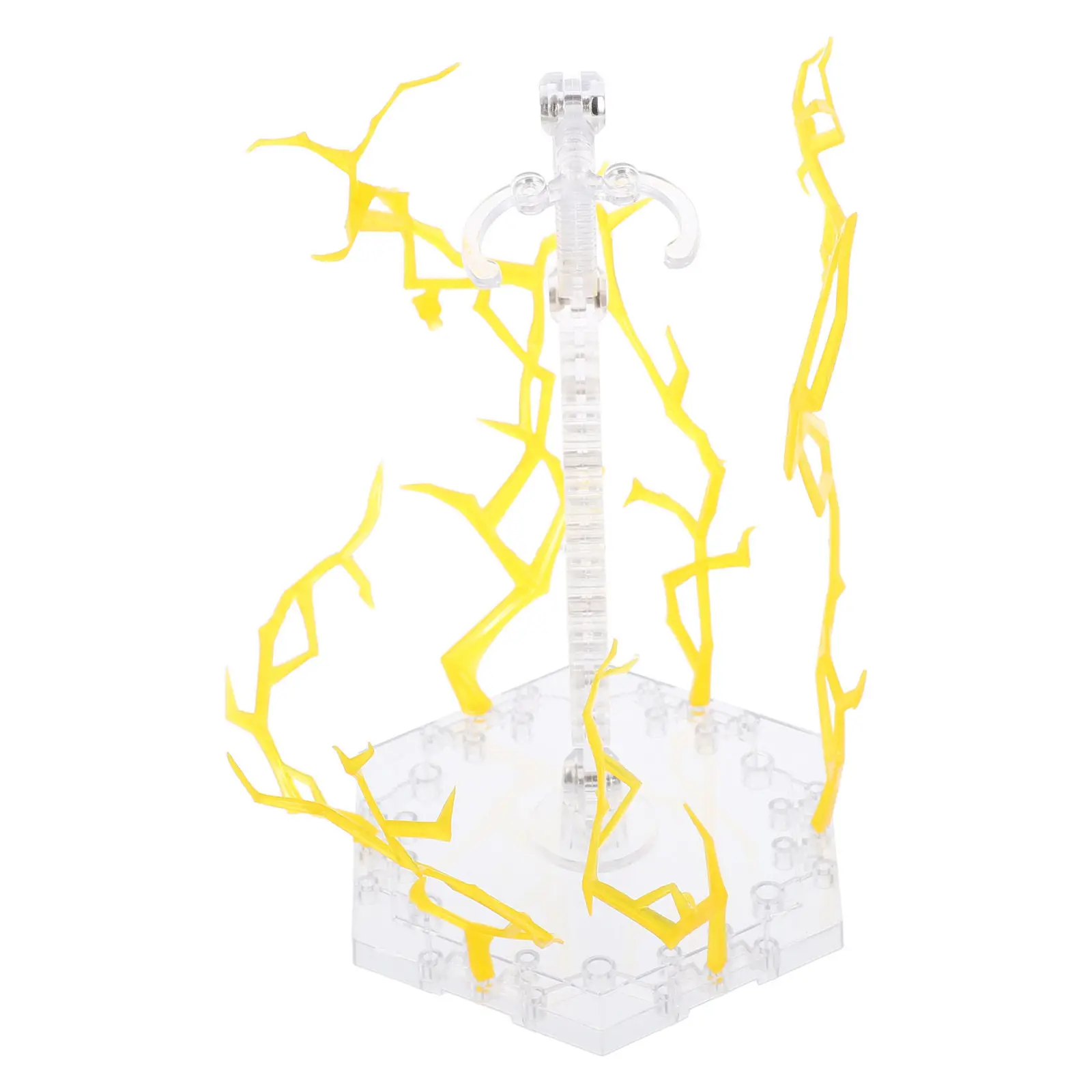 

Action Figure Display Stand: Transparent Support Base For Miniature Figurines Character Collections Universal Fit