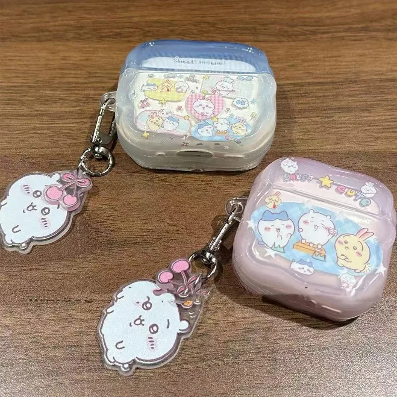 Chiikawa Cute Silicone Earphone Case Cover for AirPods 3 4 Generation Pro 2 Shockproof Soft Lightweight Portable Kawaii Gift2026