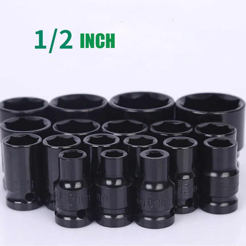 Short Hex Electric Impact Socket 1/2