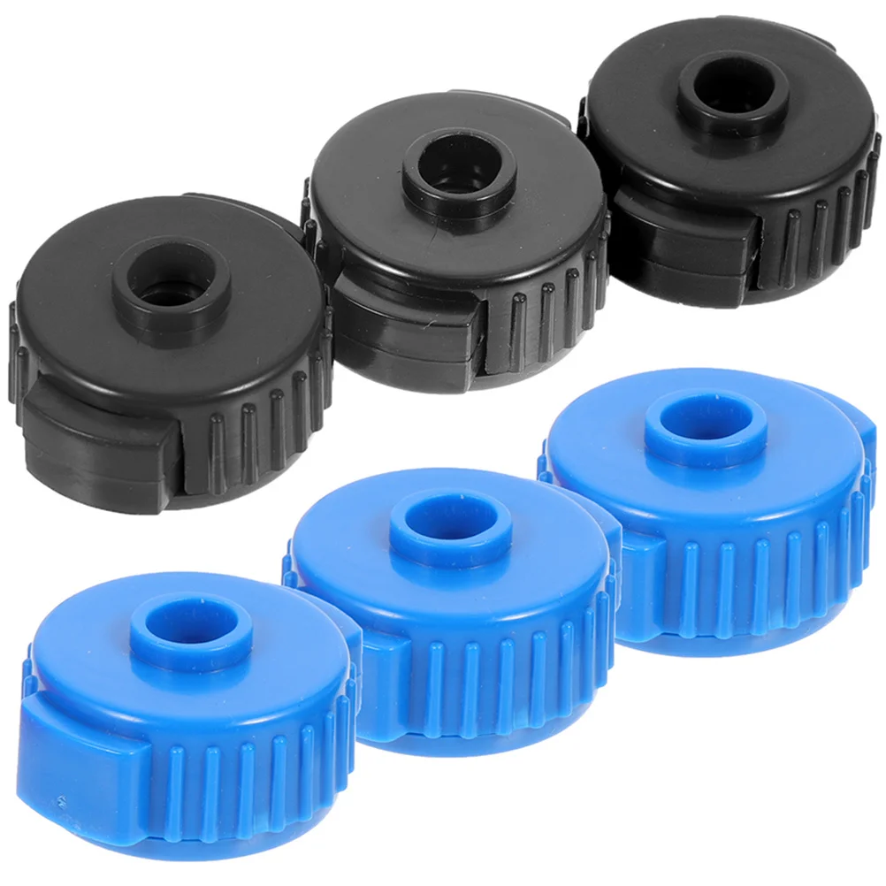 

6 Pcs Drum Accessory Quick Release Cymbal Lock Quick-set Cymbals Caps Loading Nuts Quick-release