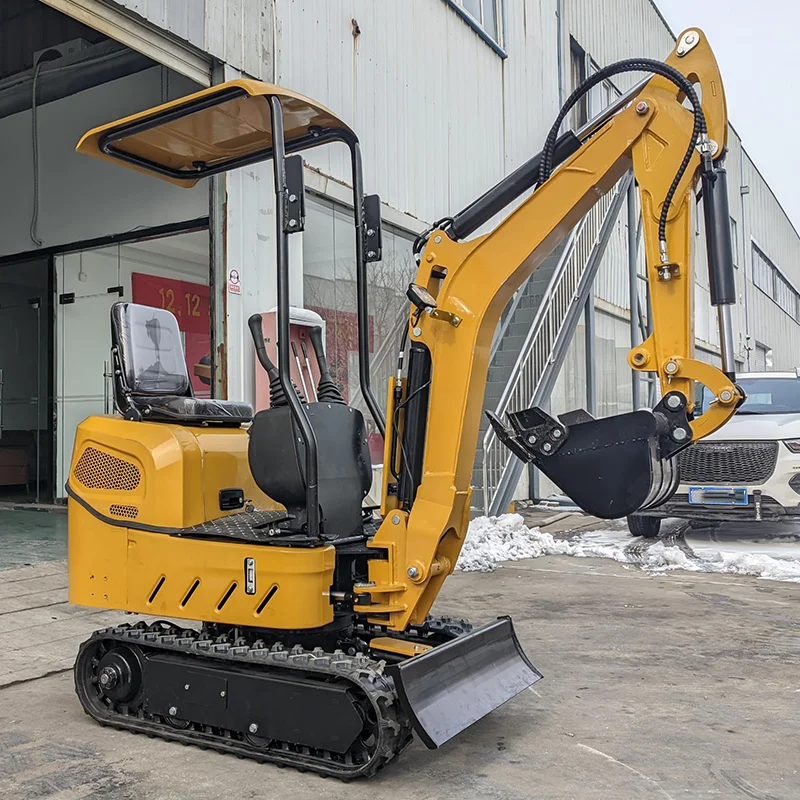 Customized 1.2 ton 1ton Mini Excavator Factory direct sales with Hydraulic pilot operation CE-Certified Euro 5 Engine