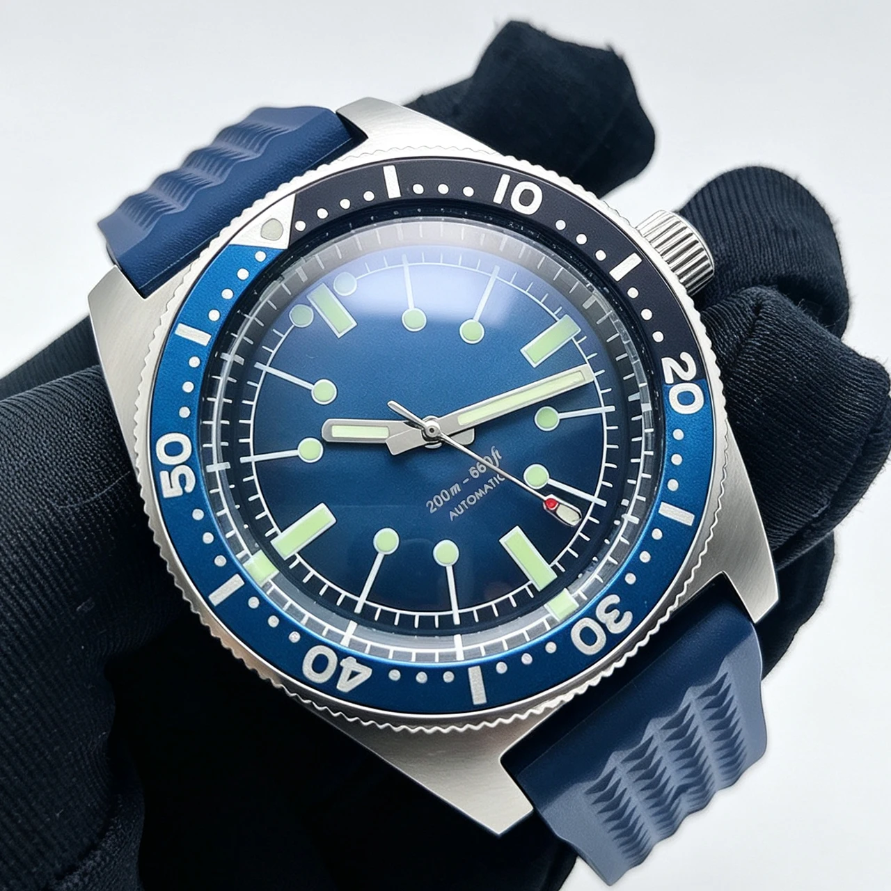 40mm NH35 Automatic Men's Dive - Rubber Strap Diver 评论和价格