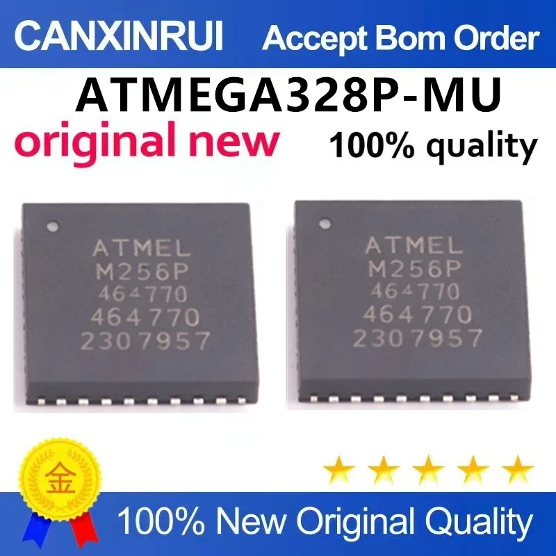 （5pcs-10pcs）Brand new original SMT ATMEGA328P-MU QFN-32 8-bit microcontroller