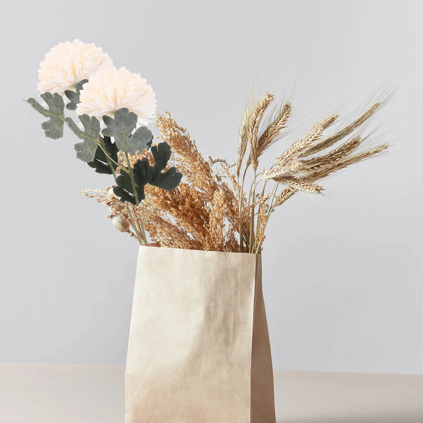 

6Pcs Fake Dandelion Artificial Flowers Realistic Simulation Wedding Party Home Decoration Long-Lasting Flower Bouquet