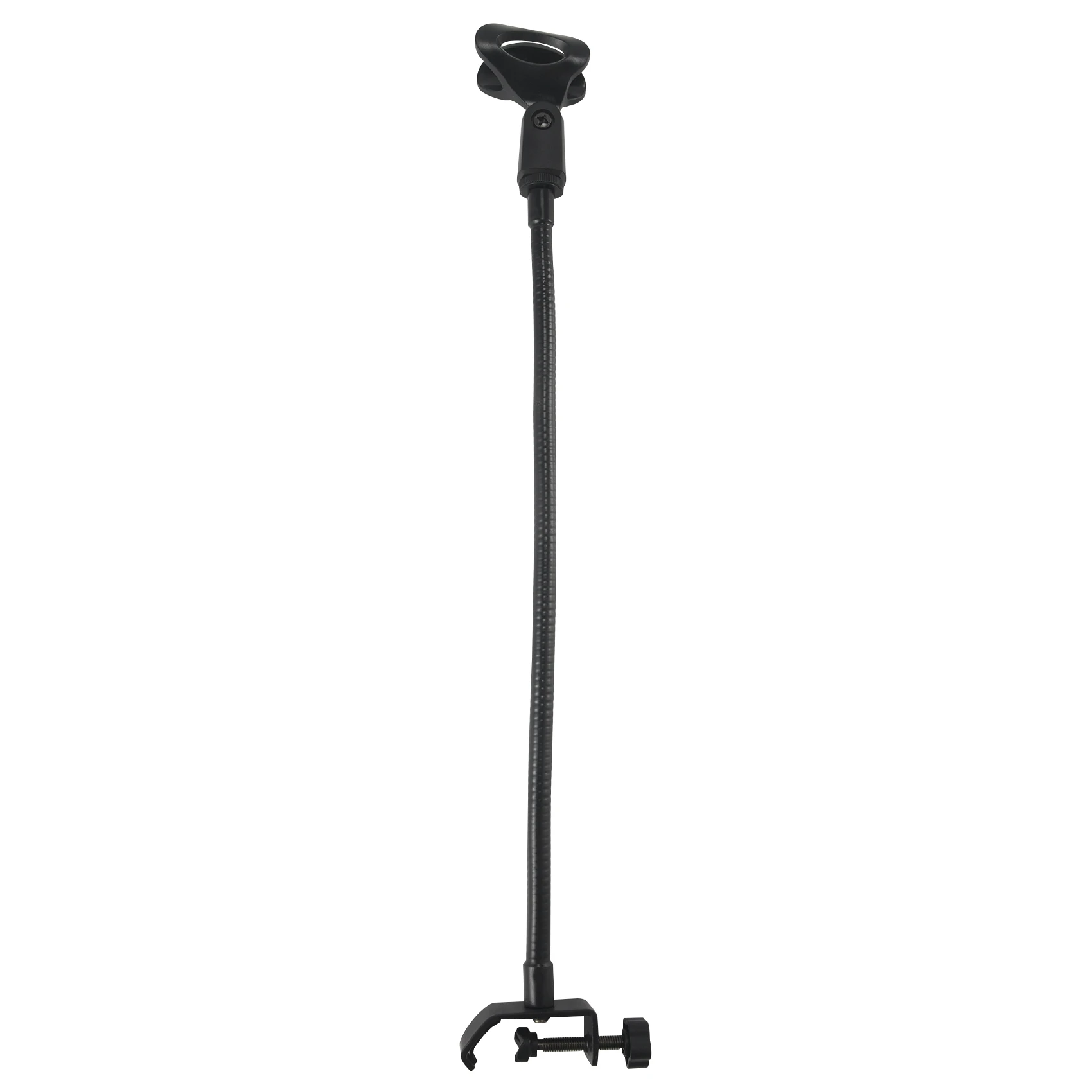 

Flexible Gooseneck Microphone Stand with Desk Clamp for Radio Broadcasting Studio, Live Broadcast Equipment, Stations