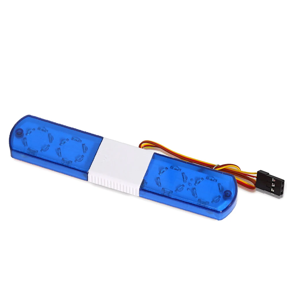 Simulation LED Light Bar For RC Car, CH3 Remote 9 Flash Modes, Compatible With 1/10 1/8 Scale Vehicles