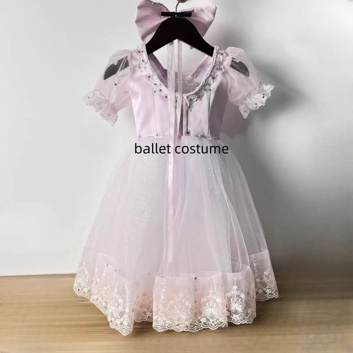 전문 어린이 소녀 여성 성인 발레 댄스 공연 착용 에메랄드 변형 긴 녹색 벨벳 로맨틱 투투 드레스