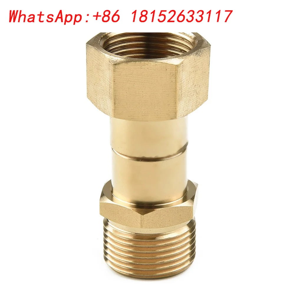 Новые аксессуары для инструментов, бытовой шарнирный соединитель, фитинг, шланг M22, запасные части для замены давления, поворотный мм