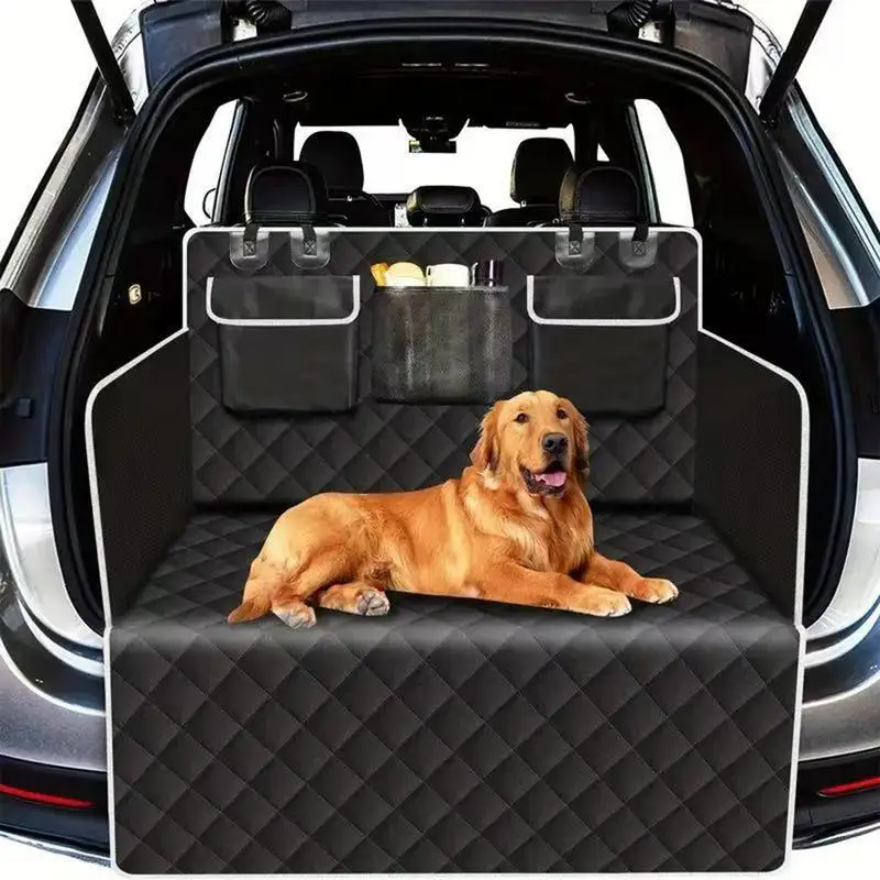 Estera de coche para perros, forro de carga, estera para maletero, impermeable, forro para maletero, estera de carga, Protector de maletero, cubierta de carga para perros, tela Oxford, Interior de coche