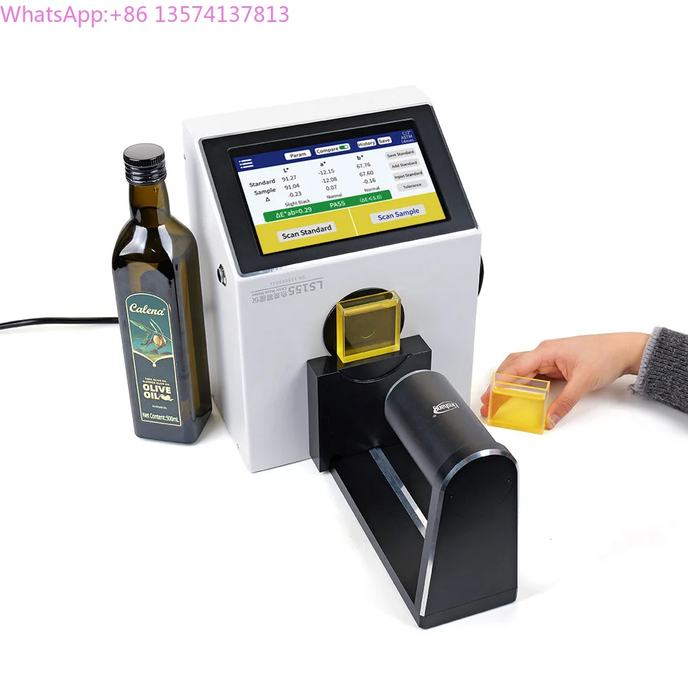 

Pro Grade Color Haze Meter LS155 Liquid Turbidity Pt-Co Color Measuring Instruments Vegetable Oil Colorimeter