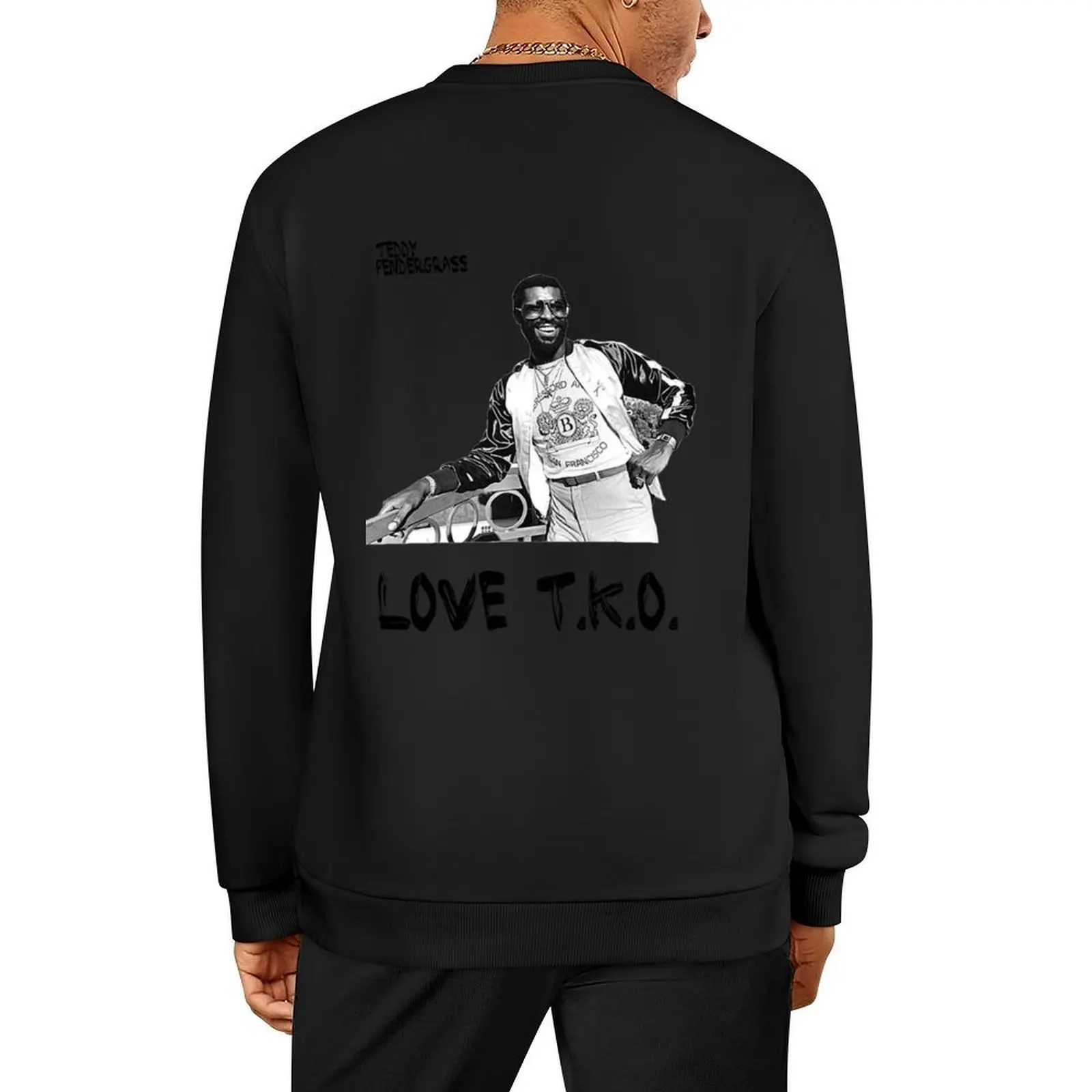 

Teddy Pendergrass Pullover men's sweat-shirt set autumn new products mens designer clothes tracksuits sweatshirt for men