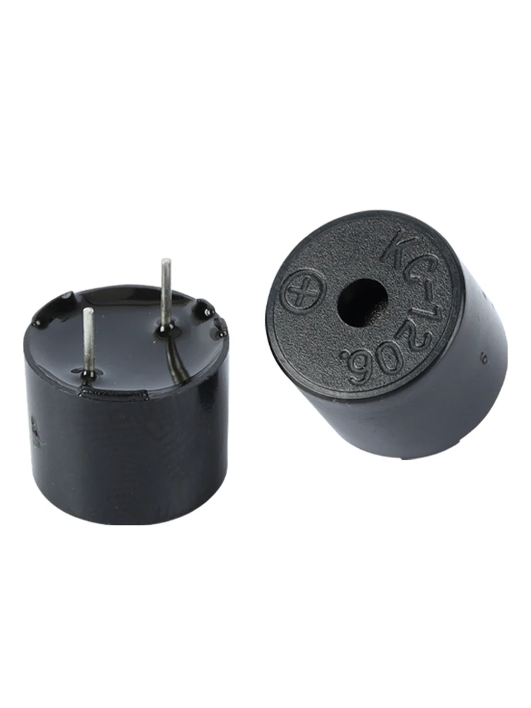 10PCS 42Ω KC1206 KC1201  16 Ω electromagnetic passive integrated buzzer 12MM 12 * 9.5mm foot pitch 6.5mm