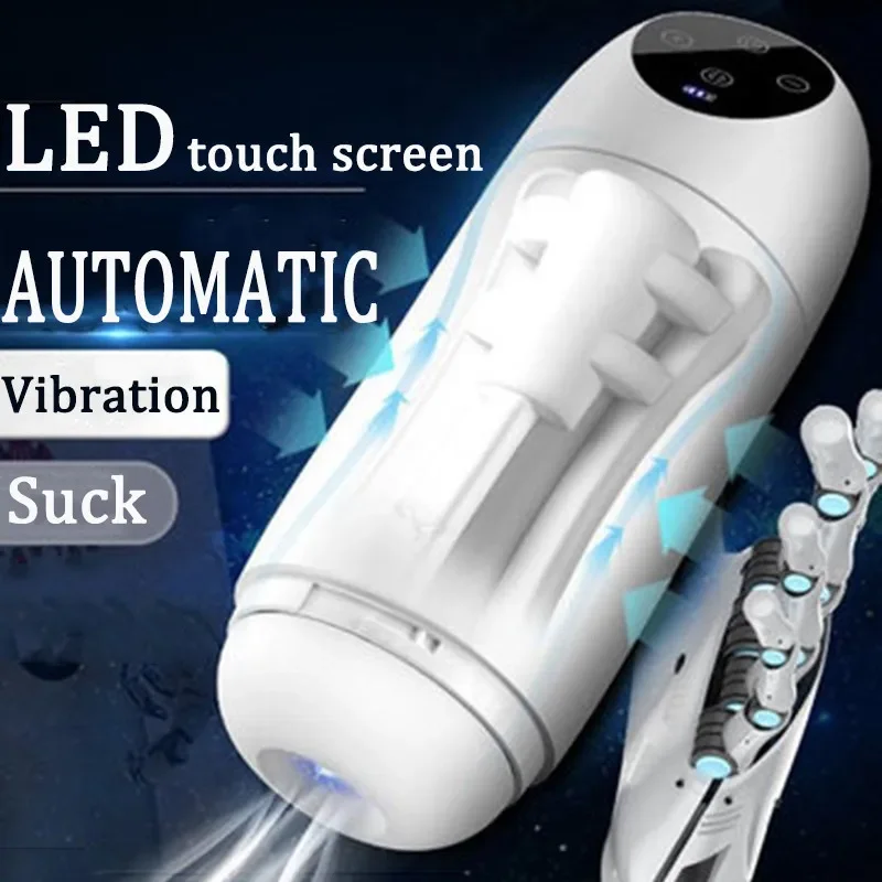 

2022 New SUCK-E Auto Masturbator Cup Masturbating Machine Electric Sucking Man Sex Toy Intelligent Vibrating USB Charge Manual